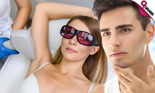 Laser Hair Removal Sessions for Ladies & Men!